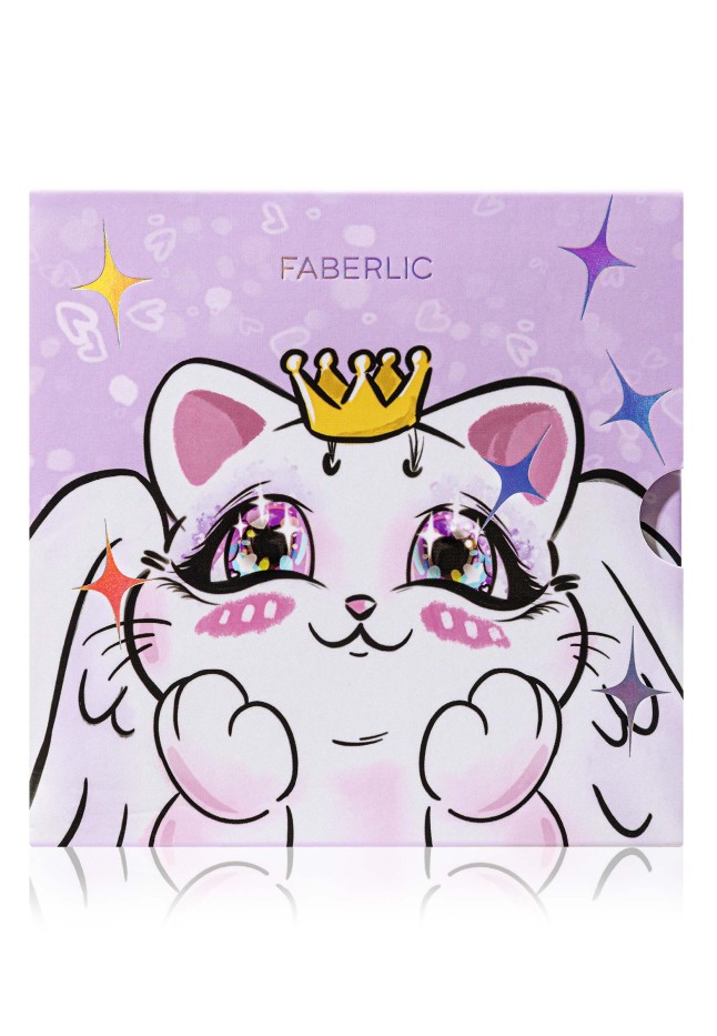 Купить Палетка теней для мамы и дочки Glam Kitty