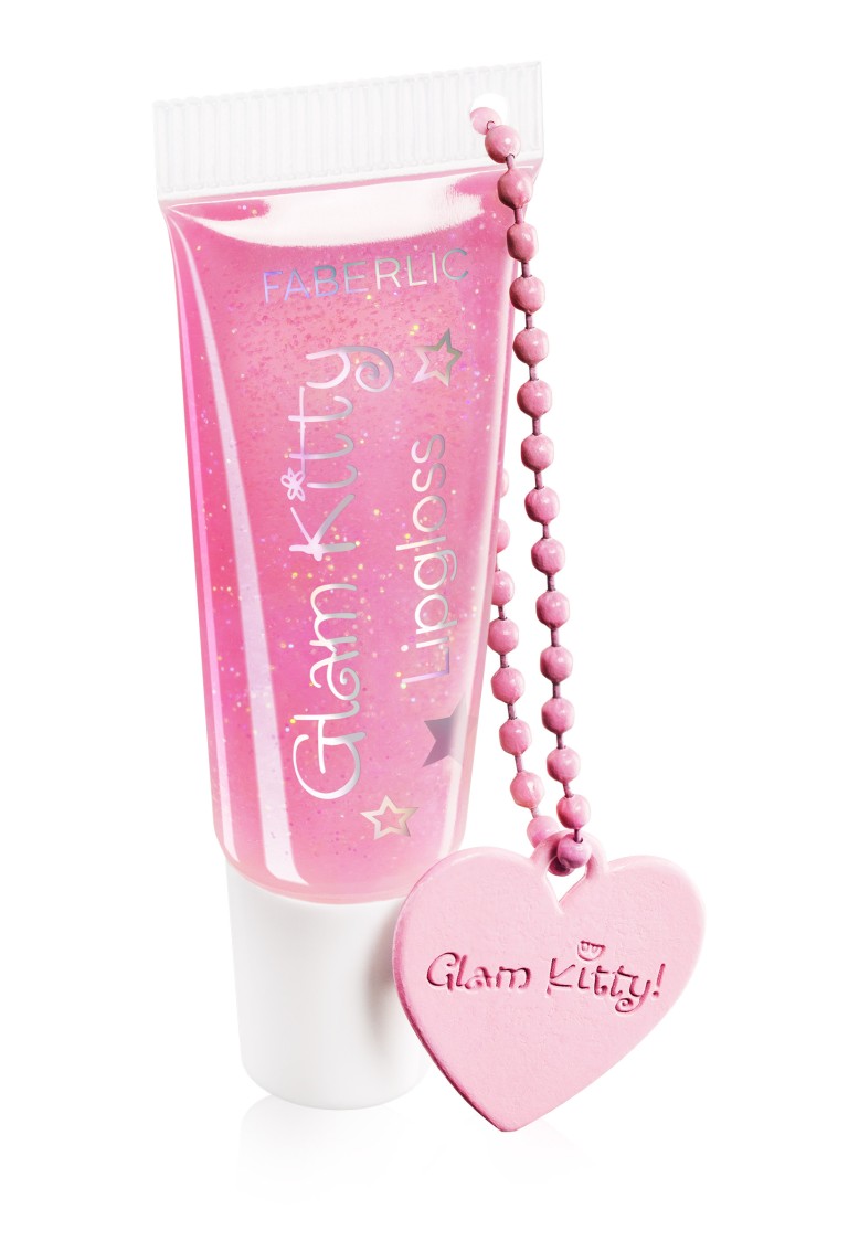 Состав Мерцающий детский блеск для губ Glam Kitty