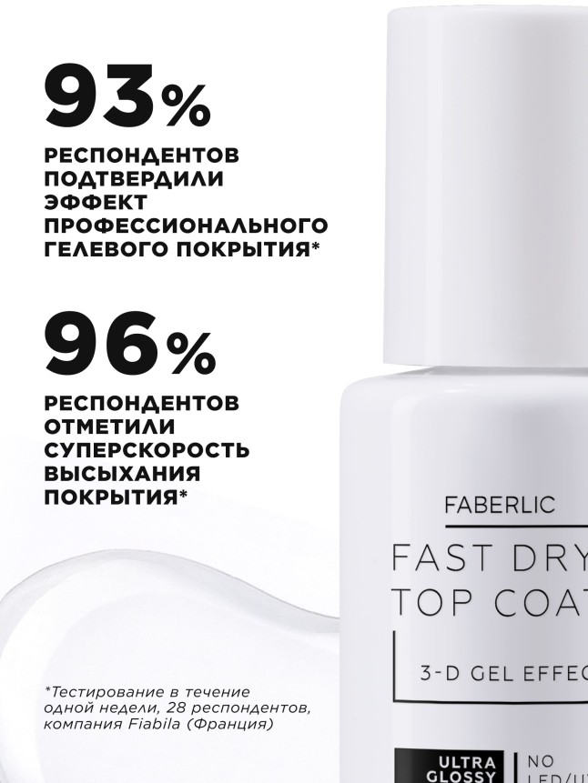 Заказать Быстросохнущий топ с гелевым 3D-эффектом Fast Dry Gel