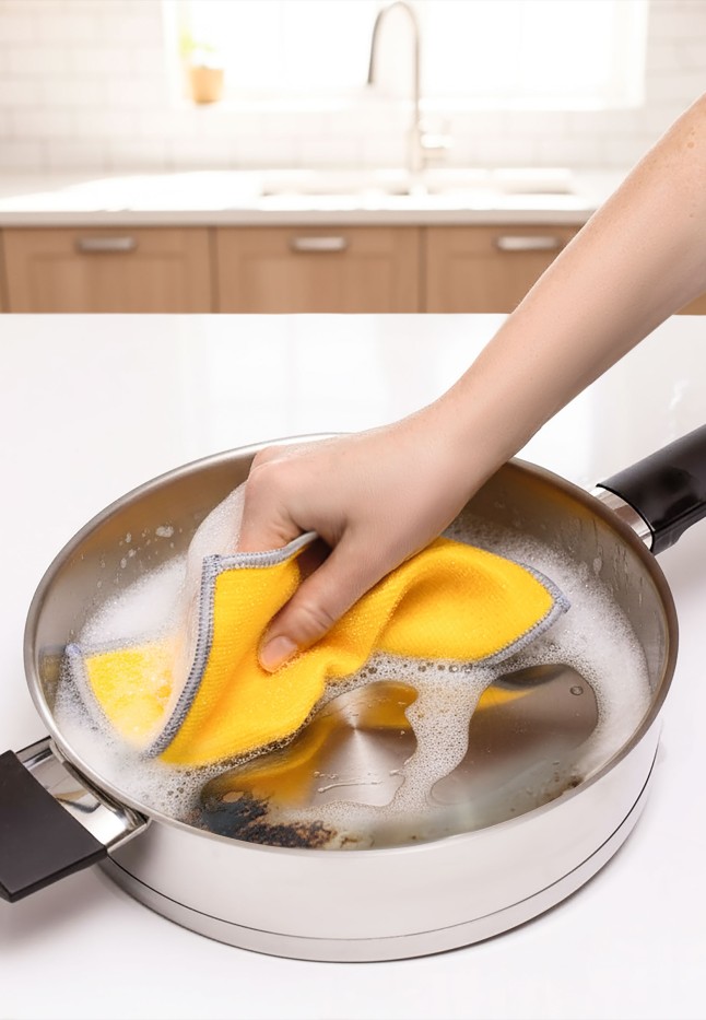 Заказать Двусторонняя салфетка для мытья посуды