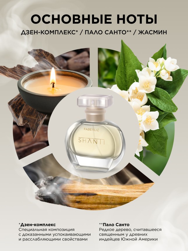 Заказать Парфюмерная вода для женщин Shanti