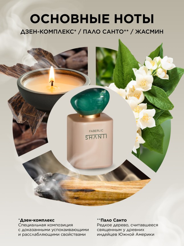 Заказать Парфюмерная вода для женщин Shanti