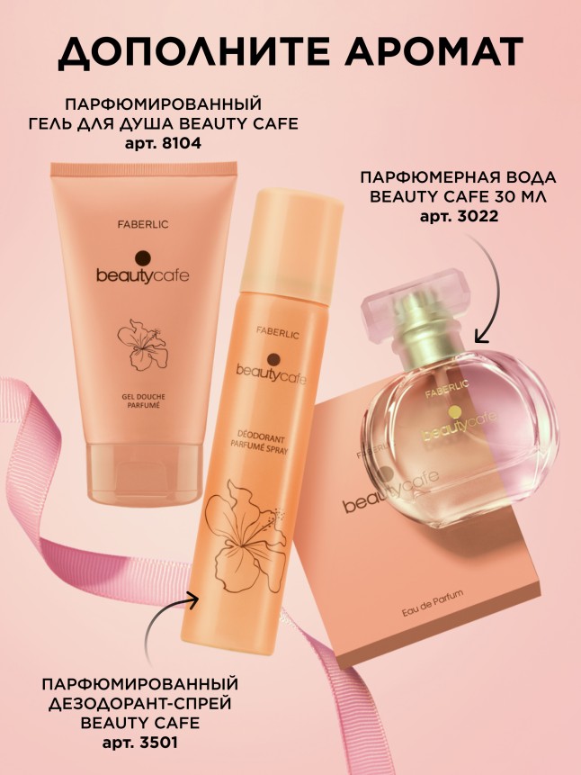 Инструкция Парфюмерная вода для женщин Beauty Cafe