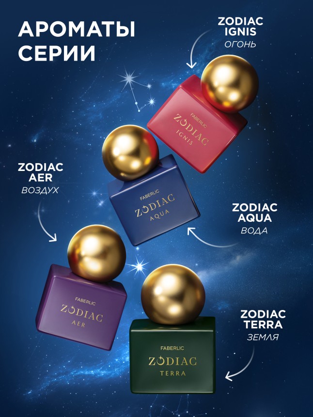 Инструкция Туалетная вода для женщин Zodiac Aqua