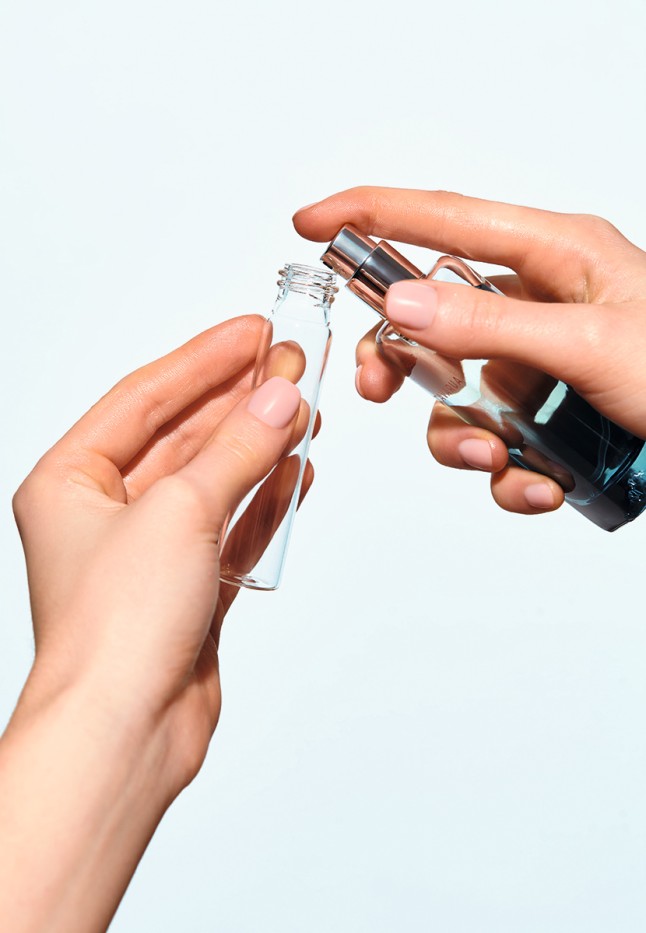 Купить Атомайзер для парфюмерии, цвет графитовый серый, 18 мл