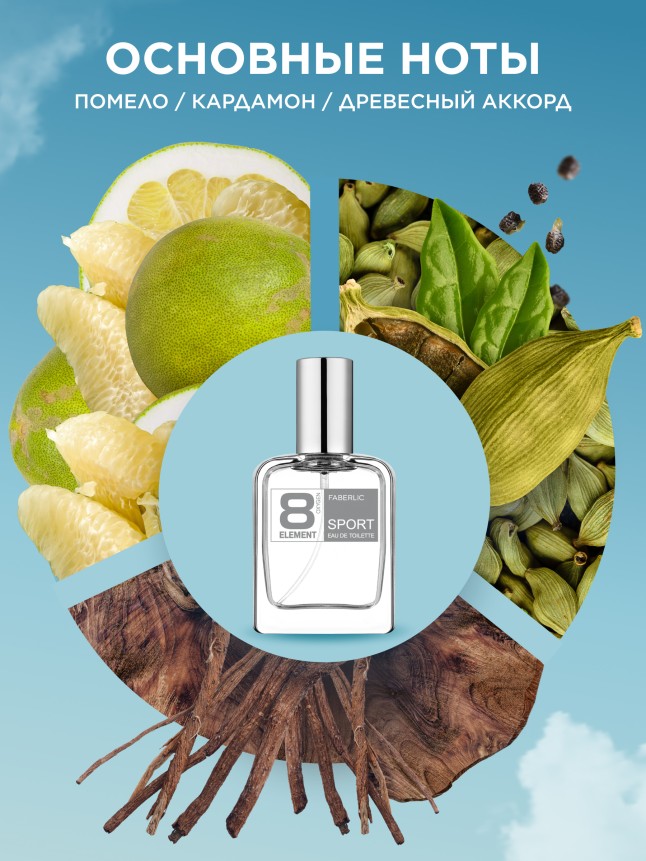 Заказать Туалетная вода для мужчин 8 Element Sport