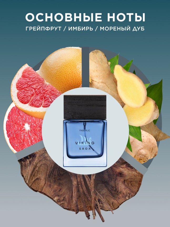 Заказать Парфюмерная вода для мужчин Viking Saga