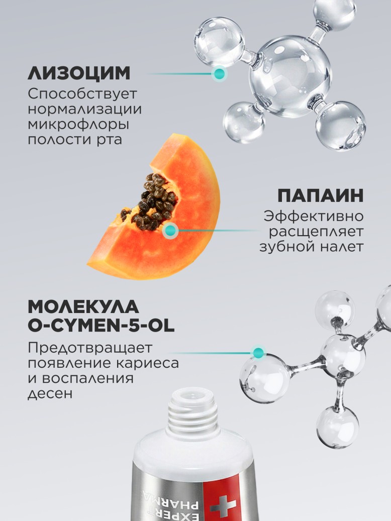 В Беларуси Концентрированная зубная паста «Комплексный уход» Expert Pharma