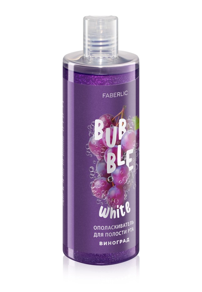 Инструкция Ополаскиватель для полости рта с виноградом Bubble White