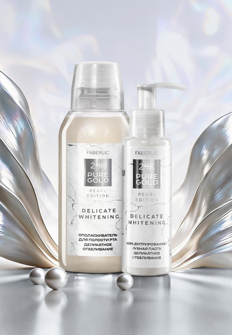 Купить Концентрированная зубная паста Delicate Whitening 24K Pure Gold