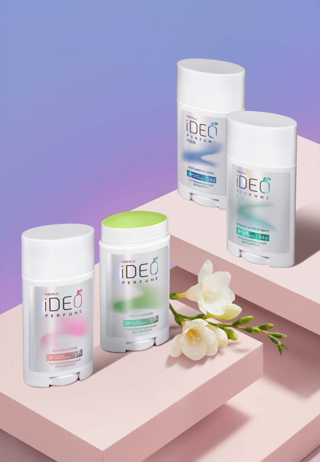 Заказать Парфюмированный дезодорант «Ветивер и грейпфрут» iDeo