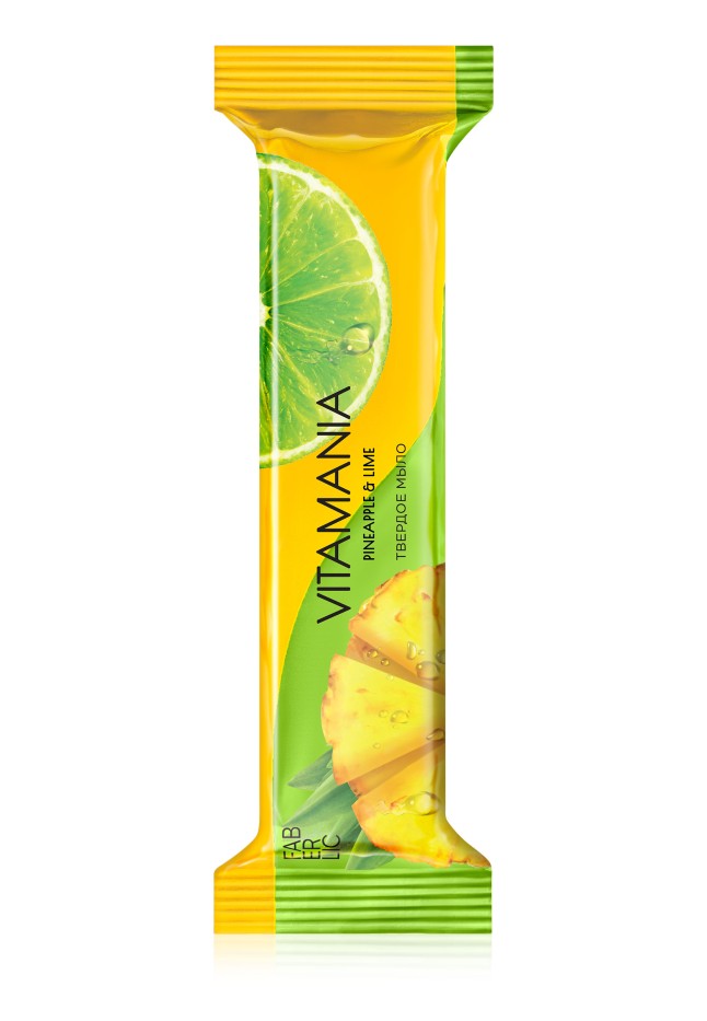 Купить Твердое мыло в наборе «Ананас и лайм» Vitamania