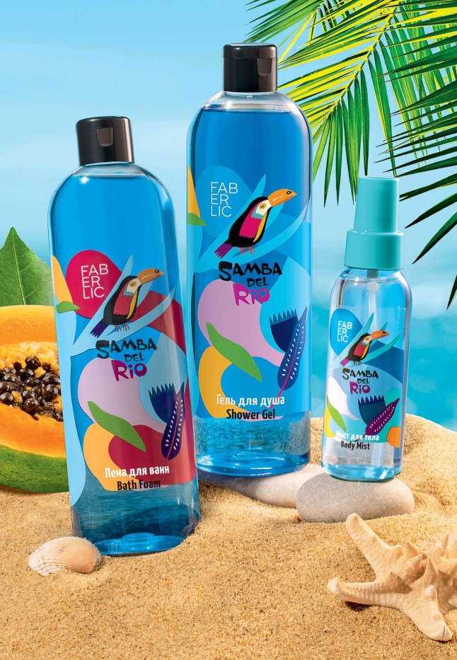 Заказать Пена для ванн «Океан» Samba del Rio