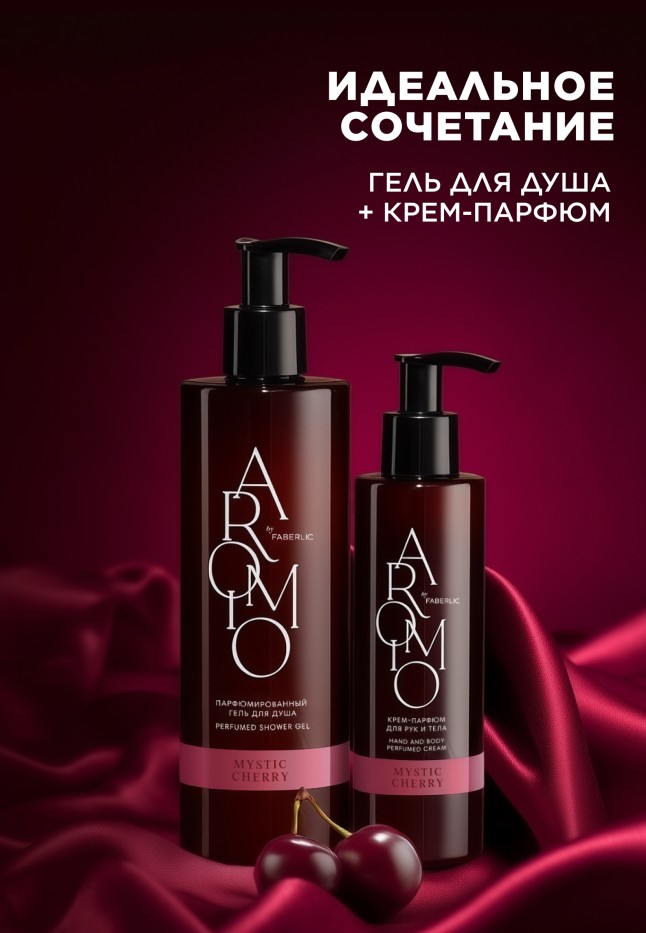 Фото Парфюмированный гель для душа Mystic Cherry