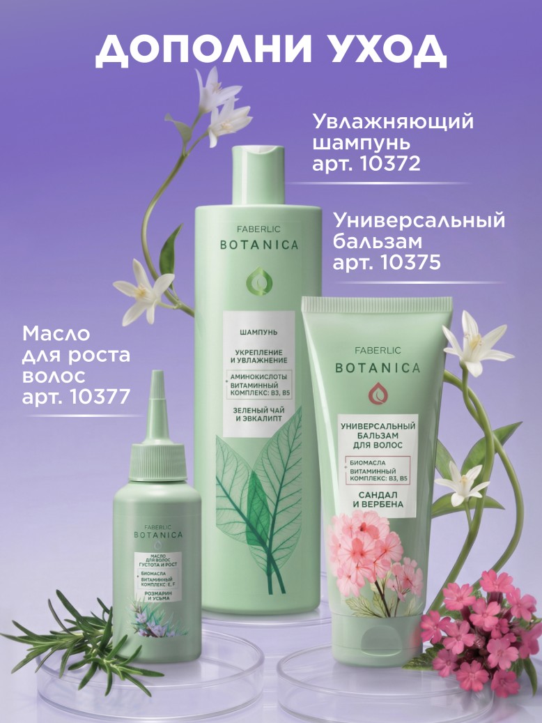 Инструкция Спрей для волос 10 в 1 «Укрепление и сияние» Botanica