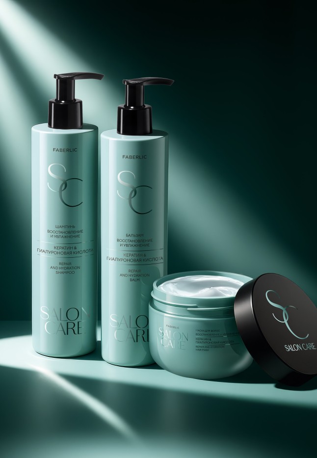 Купить Маска для волос «Восстановление и увлажнение» Salon Care