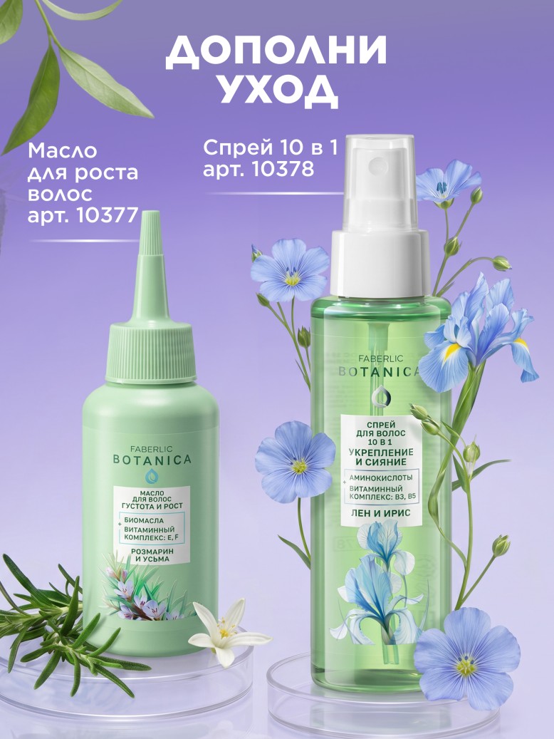 Инструкция Универсальный бальзам для волос Botanica