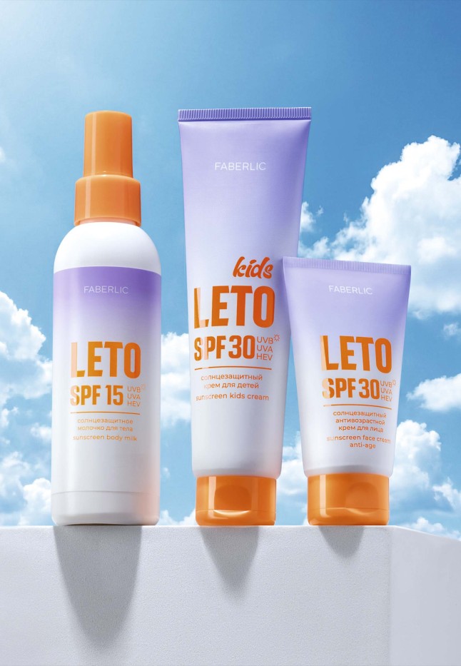 Купить Солнцезащитный крем для детей SPF 30 Leto