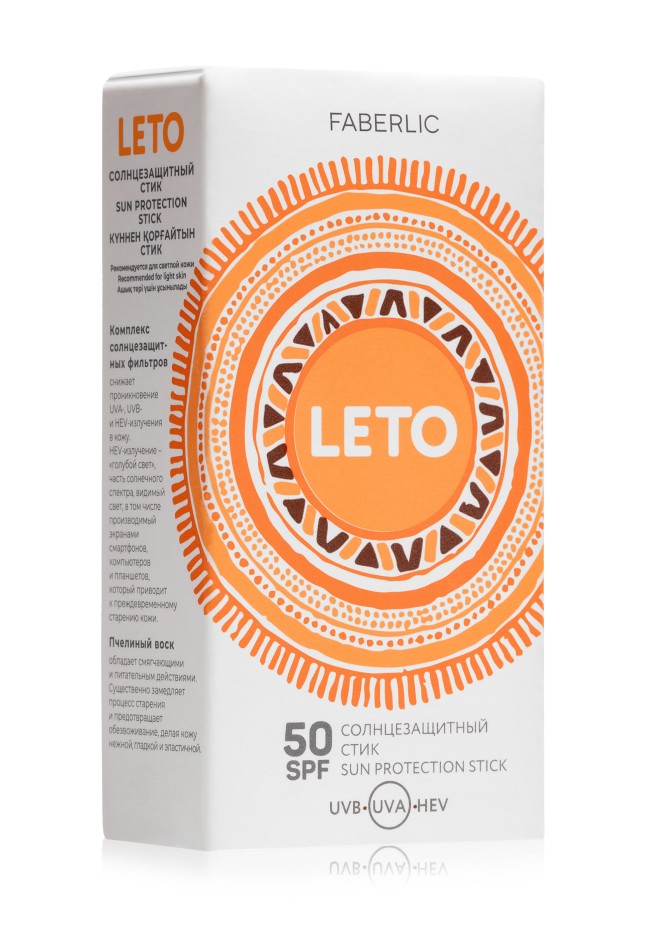 Заказать Солнцезащитный стик SPF 50 Leto