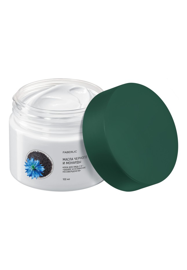 Фото Крем для лица 2 в 1 «Баланс и устранение несовершенств»