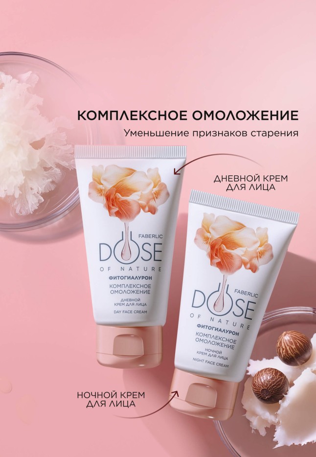 Отзывы Ночной крем для лица «Комплексное омоложение» Dose of Nature