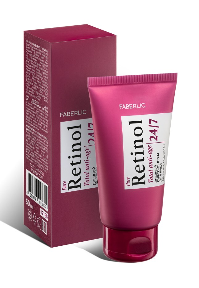 Инструкция Дневной лифтинг-крем для лица Retinol 24/7
