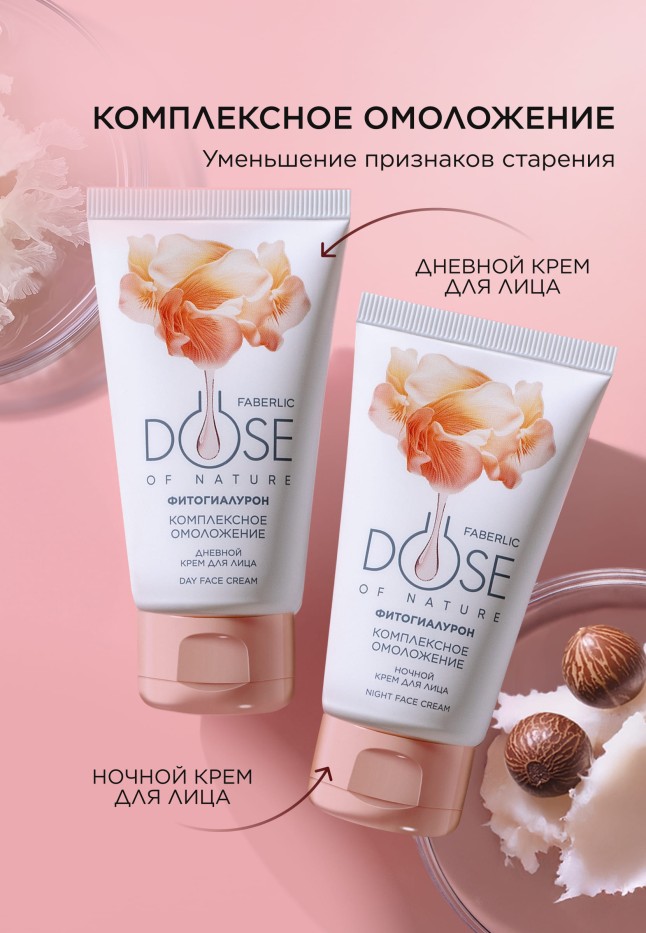 Фото Крем для кожи век «Комплексное омоложение» Dose of Nature