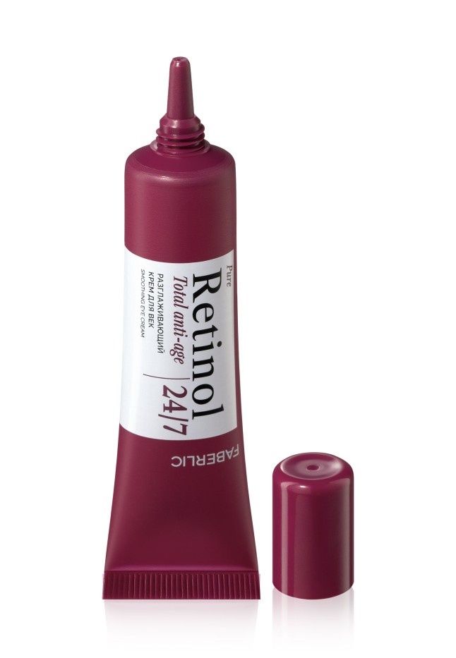 Инструкция Разглаживающий крем для век Retinol 24/7