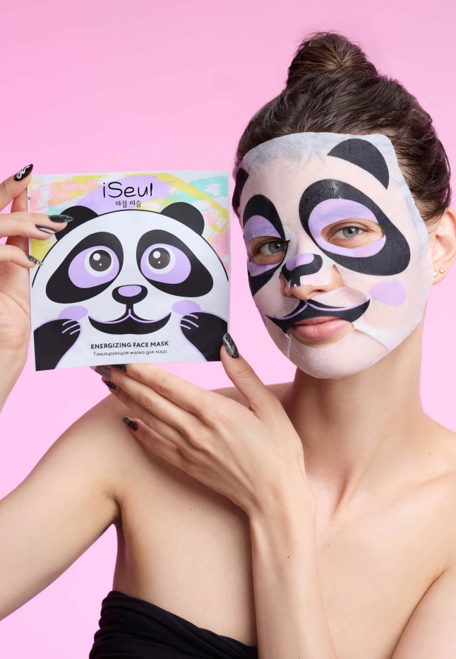 Купить Тонизирующая маска для лица «Панда» iSeul