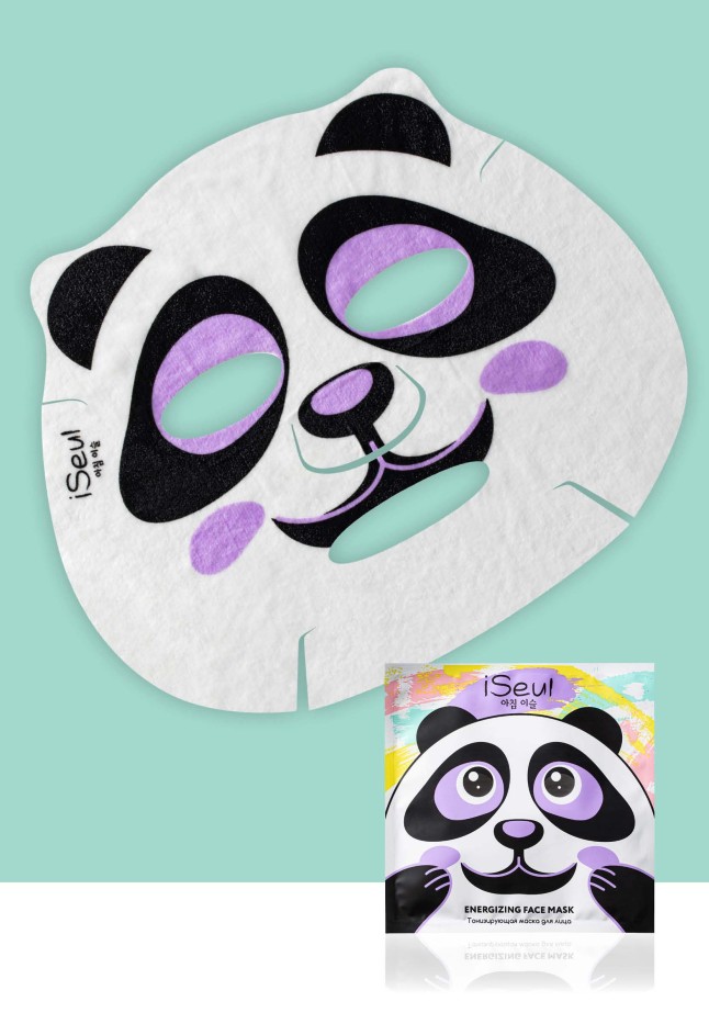Заказать Тонизирующая маска для лица «Панда» iSeul