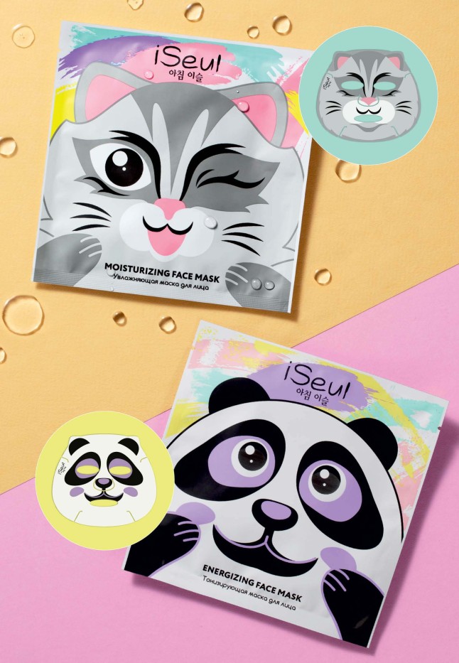 Фаберлик Тонизирующая маска для лица «Панда» iSeul