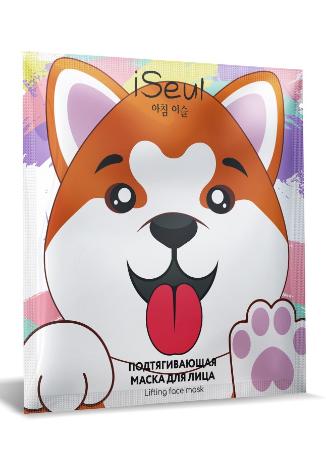 Фаберлик Подтягивающая тканевая маска для лица «Собачка» iSeul