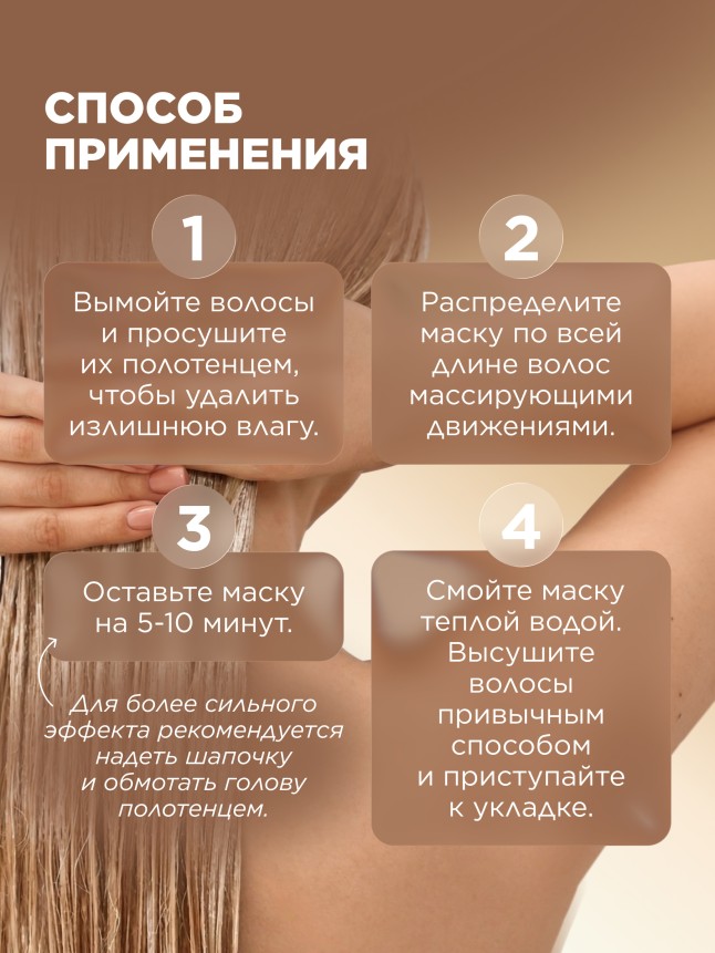 Фото Маска-шелк для волос «Экспресс-питание» Salon Care