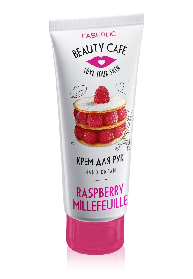 Отзывы Питательный крем для рук «Малиновый мильфей» Beauty Cafe