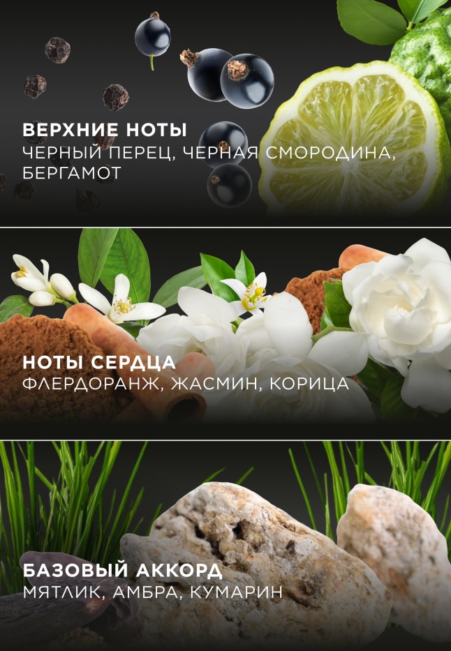 Фаберлик Крем-парфюм для рук и тела Black Pepper