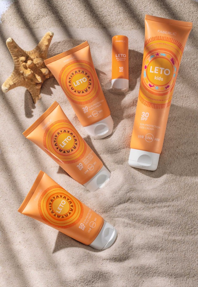 Фаберлик Крем для лица солнцезащитный антивозрастной SPF 30 Leto