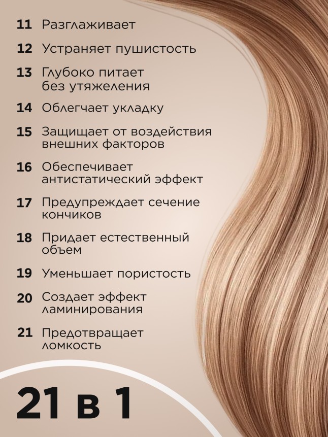 Отзывы Спрей-термозащита 21 в 1 «Глобальная реконструкция» Expert Hair