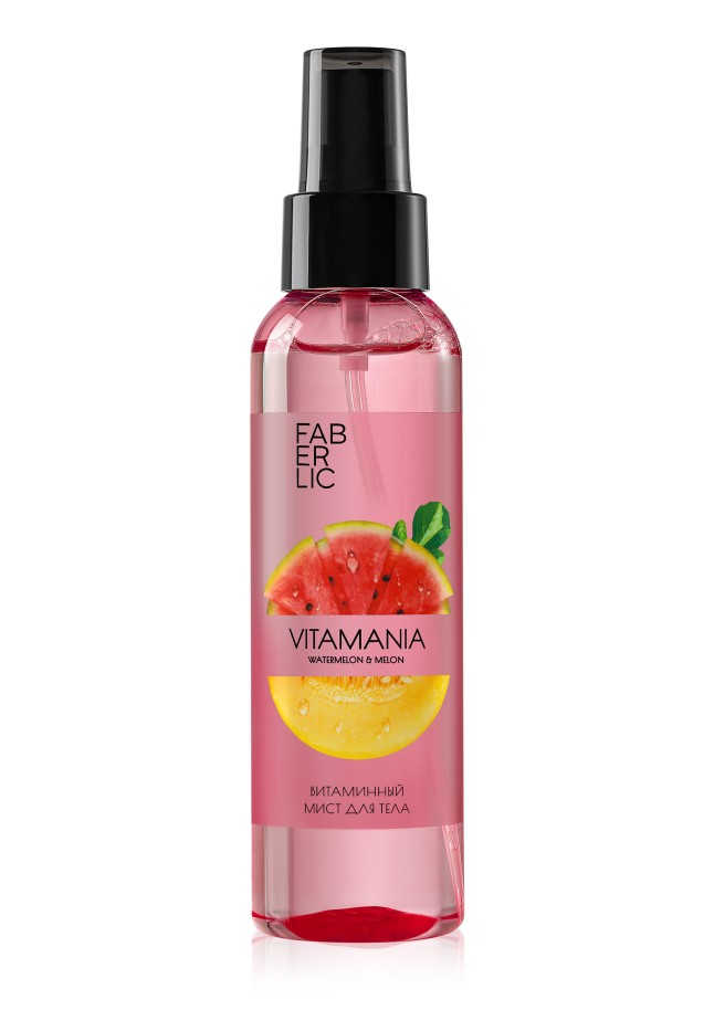 Состав Витаминный мист для тела «Арбуз и дыня» Vitamania