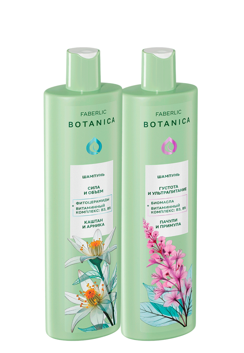 Набор для волос «Объем и ультрапитание» Botanica