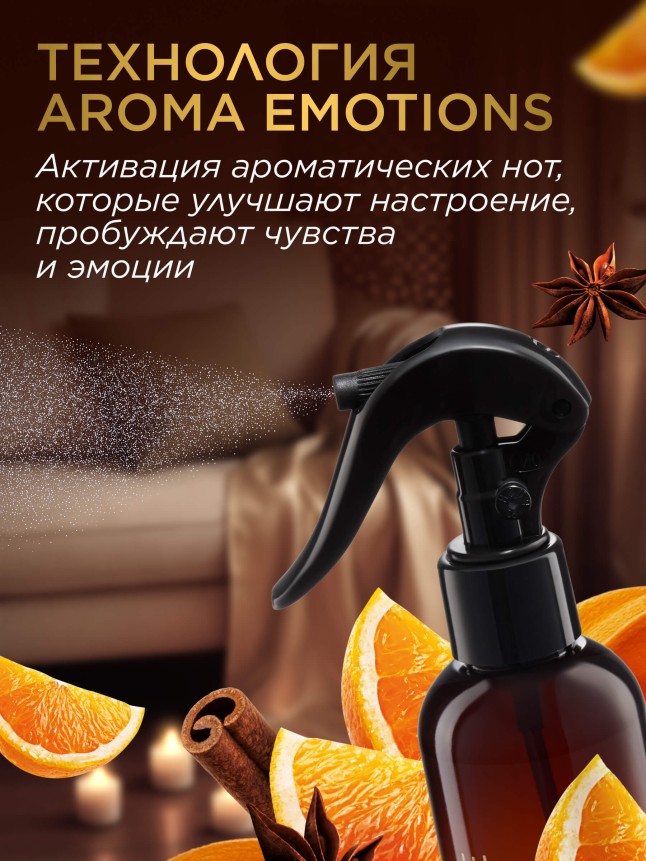 В Беларуси Парфюмированный интерьерный спрей Антитабак «Апельсин с корицей»