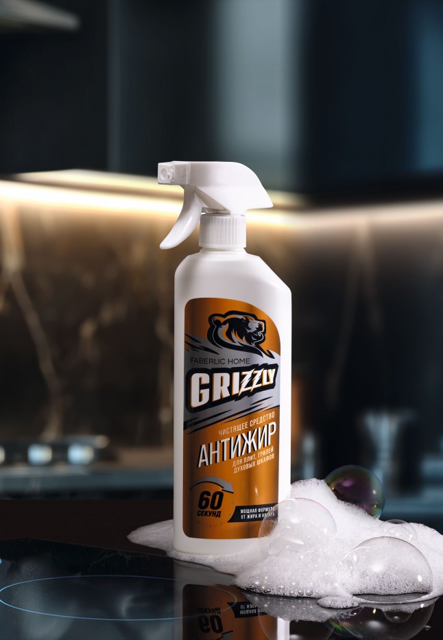 Купить Чистящее средство для кухни «Антижир» Grizzly
