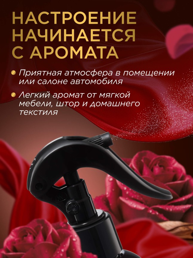 В Беларуси Парфюмированный интерьерный спрей «Роза и сандал»