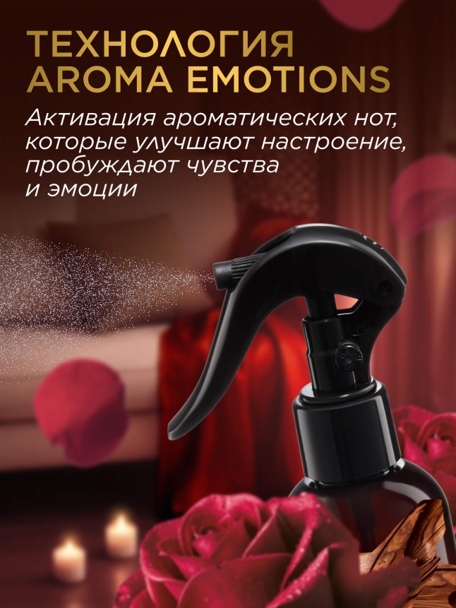 Фото Парфюмированный интерьерный спрей «Роза и сандал»