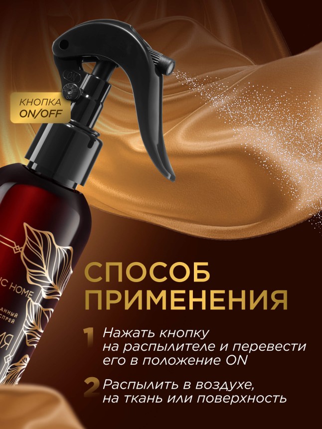 Инструкция Парфюмированный интерьерный спрей «Энергия денег»