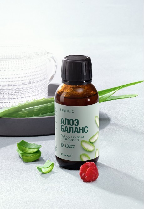 Заказать Питьевой гель с соком малины «Алоэ Баланс»