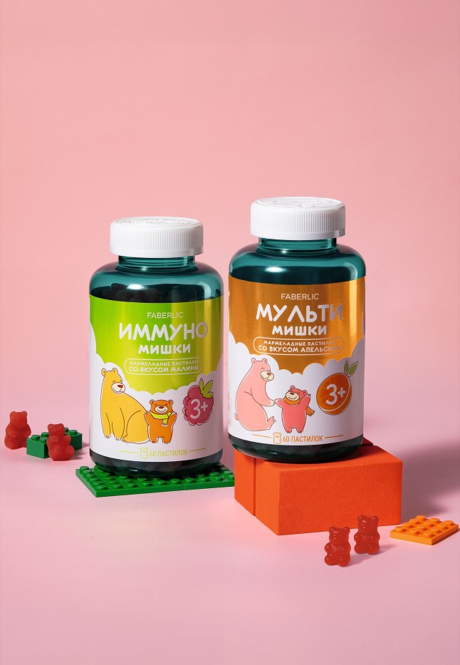 Заказать Биологически активная добавка к пище «Мармеладки Мульти Мишки»