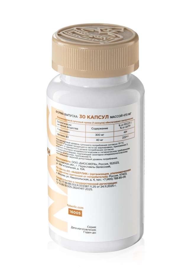 Купить Биологически активная добавка к пище «N-ацетилглюкозамин + витамин В3»