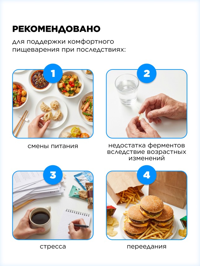 Фаберлик БАД к пище «Ферментный комплекс» Molecular Force