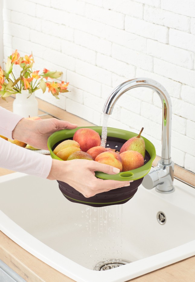 Заказать Дуршлаг складной, большой