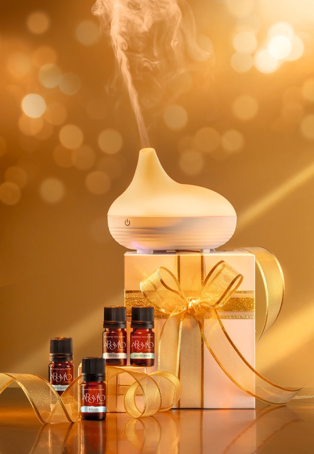 Заказать Ультразвуковой аромадиффузор для эфирных масел Aromio